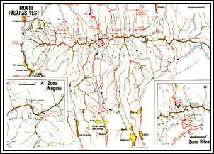 Localizare Fagaras Vest