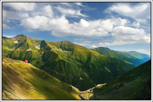 Relief Fagaras Mountains